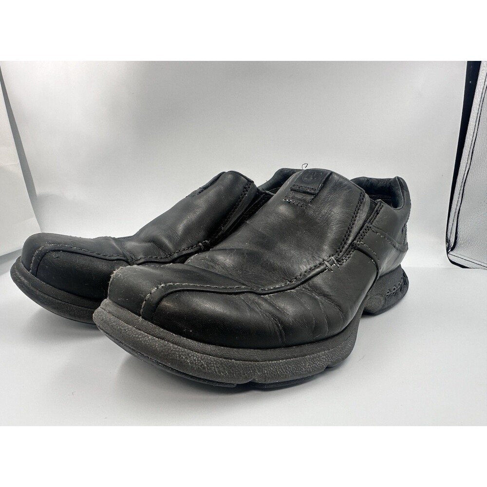 Merrell Men's Black Leather Slip-On Casual Shoes Round Toe US 10 EU 44